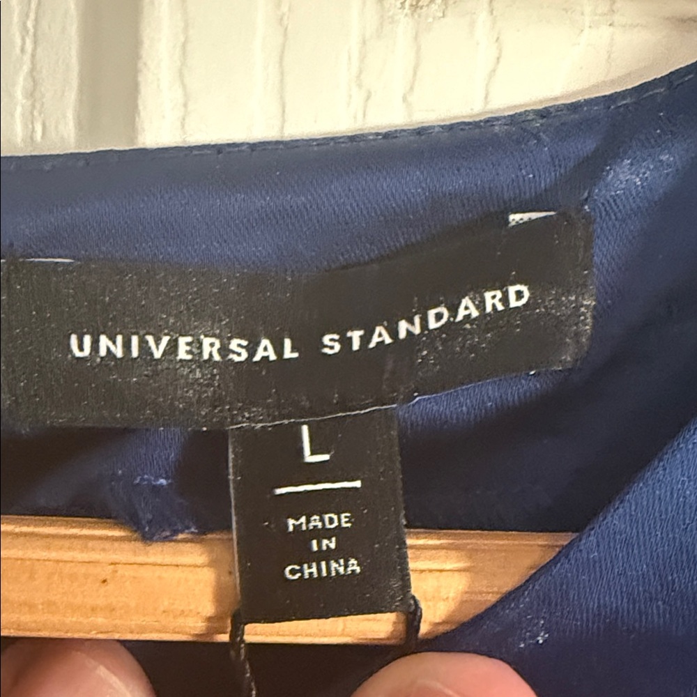 Universal Standard Blue Blouse - image 3